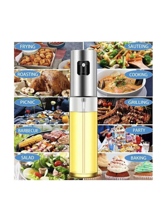 Oil and Vinegar Spray Container 100ml Glass