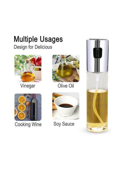 Oil and Vinegar Spray Container 100ml Glass