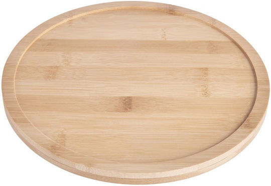 Appetizer Σετ Μπολ Dips Σνακς Λευκό Πορσελάνη Μπαμπού Διάμετρος 26 Cm Ύψος 4,5 Cm