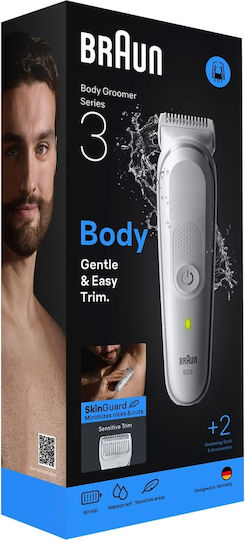Braun Series 3 BG3500 Ξυριστική Μηχανή Σώματος Επαναφορτιζόμενη