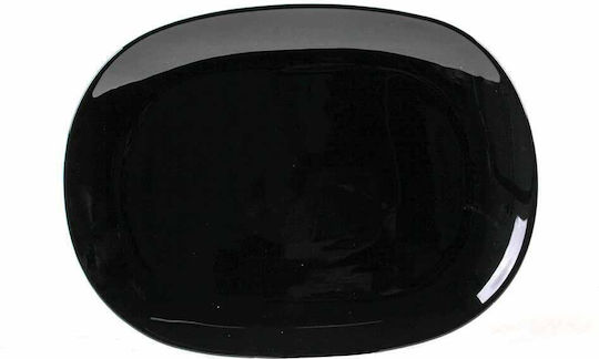 Carine Black Luminarc 21-Piece Opaline Dinnerware Set