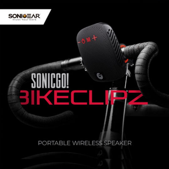 Sonic Gear BIKECLIPZ Bluetooth Speaker 10W with Radio Gray