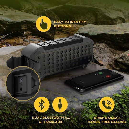 Vava VA-SK004 Bluetooth Speaker 3.5W with Battery Life up to 24 hours Black