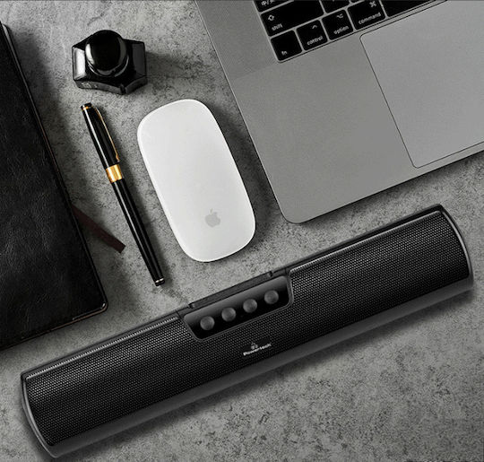 Powertech Ηχείο Bluetooth 10W με Διάρκεια Μπαταρίας έως 10 ώρες Μαύρο PT-989