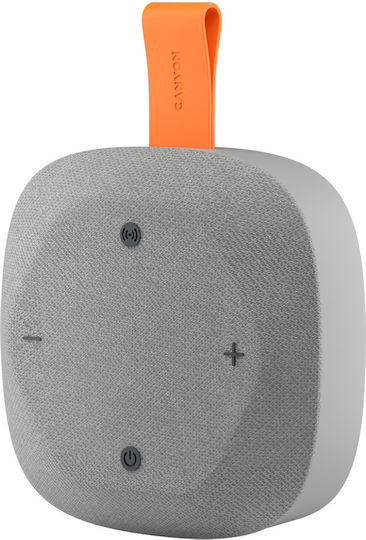 Canyon Hexagon 10 Ηχείο Bluetooth 8W με Διάρκεια Μπαταρίας έως 12 ώρες Grey/Orange