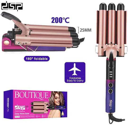 DSP 20247 Lockenstab für gewelltes Haar 25mm 90W 614924