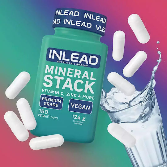 Inlead Nutrition Mineral Stack με Βιταμίνη C 150 κάψουλες