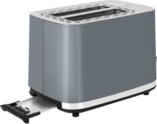 ECG Toaster 2 Schlitze 925W Gray