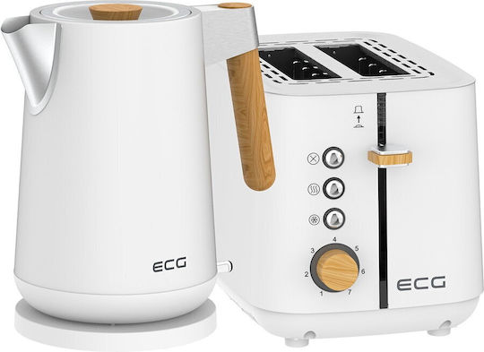ECG Toaster 2 Schlitze 925W Gray