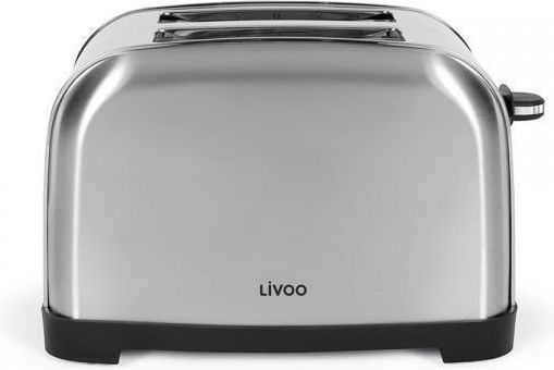 Livoo Prăjitor de pâine 2 sloturi 850W Gri