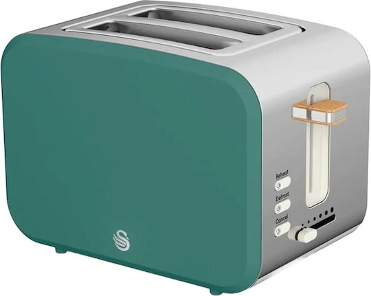 Swan Toaster 2 Schlitze 900W Grün