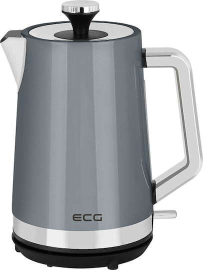ECG Fierbător 1.7lt 2200W Gri