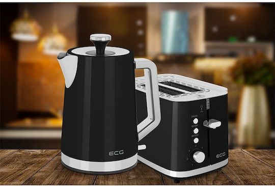 ECG Fierbător 1.7lt 2200W Negru