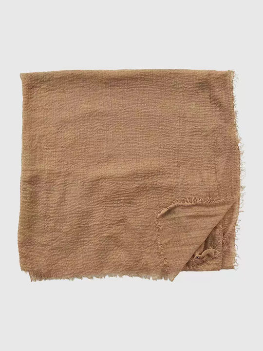 Verde Damen Schal Braun