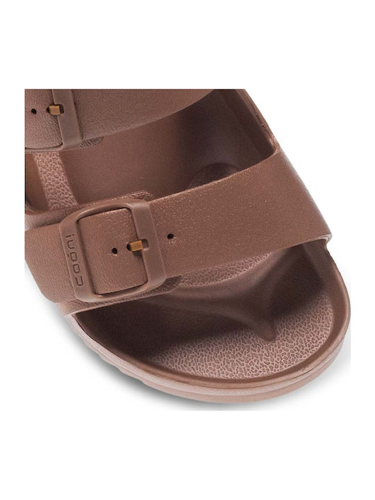 Frauen Flip Flops in Braun Farbe