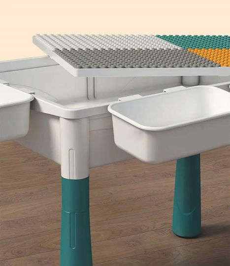 Kids Table and Chairs Set for Painting made of Plastic