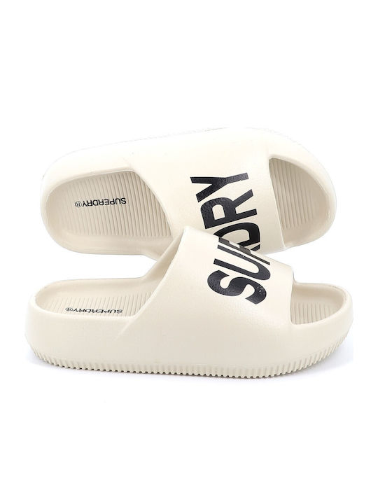 Women's Slides Beige