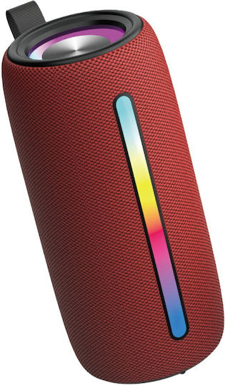 Denver BTL-360BD Ηχείο Bluetooth 10W με Διάρκεια Μπαταρίας έως 3 ώρες Κόκκινο