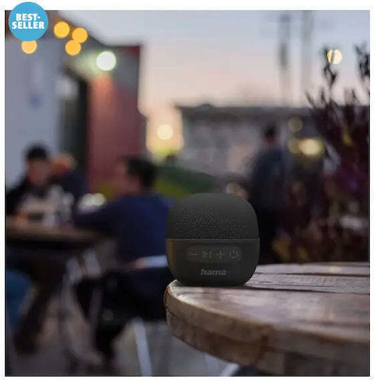 HAMA Cube 2.0 Boxă Bluetooth 4W cu Durată de Baterie până la 10 ore Negru