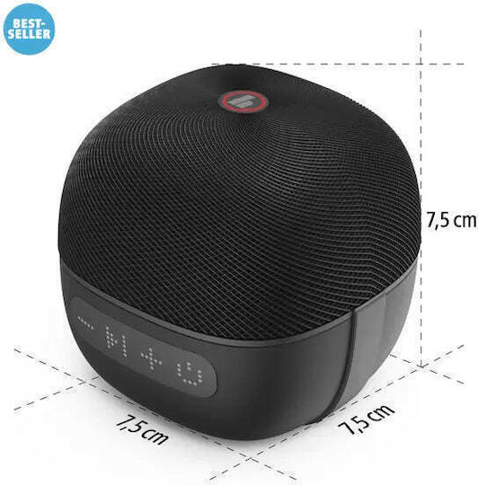 HAMA Cube 2.0 Boxă Bluetooth 4W cu Durată de Baterie până la 10 ore Negru