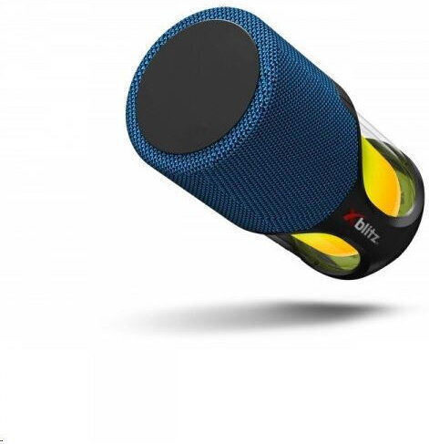 Xblitz Glow Bluetooth Speaker 10W with Battery Life up to 8 hours Blue