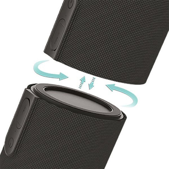 Fontastic Pisa Bluetooth-Lautsprecher 10W mit Akkulaufzeit bis zu 13 Stunden Schwarz