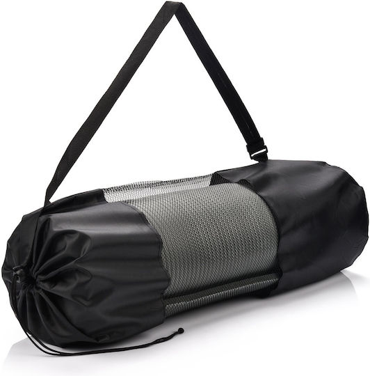 Power Force Saltea De Exerciții Pilates Gri Cu Curea De Transport (180x60x1.5cm)