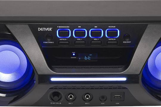 Denver BTB-410 Bluetooth Speaker 40W with Radio Black