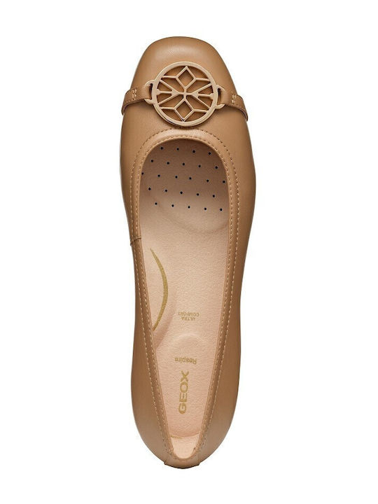 Anatomic Leather Ballerinas Annytah B Tabac Brown