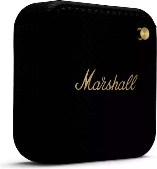 Marshall Willen Αδιάβροχο Ηχείο Bluetooth 10W με Διάρκεια Μπαταρίας έως 15 ώρες Black and Brass