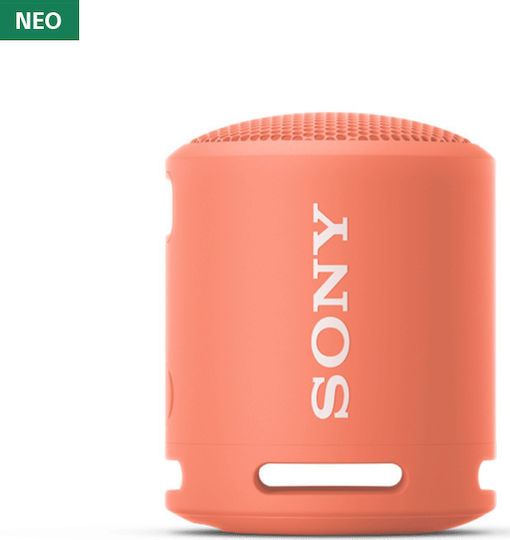 Sony SRS-XB13 Waterproof Bluetooth Speaker 5W with Battery Life up to 16 hours Coral Pink