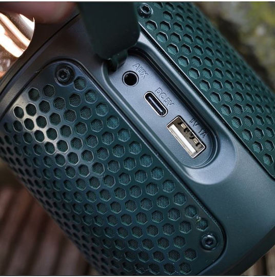 Pure Woodland Glow Ηχείο Bluetooth 20W με Διάρκεια Μπαταρίας έως 14 ώρες Μαύρο