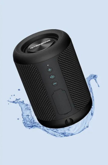 Riversong Jazz L6 Ηχείο Bluetooth 5W με Διάρκεια Μπαταρίας έως 6 ώρες Μαύρο