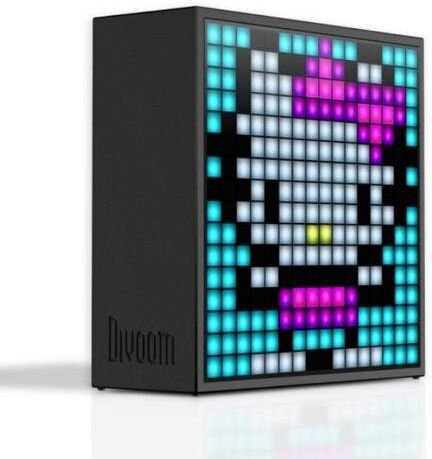 Divoom Tivoo TimeBox Evo Bluetooth Speaker 6W with Battery Life up to 6 hours Black