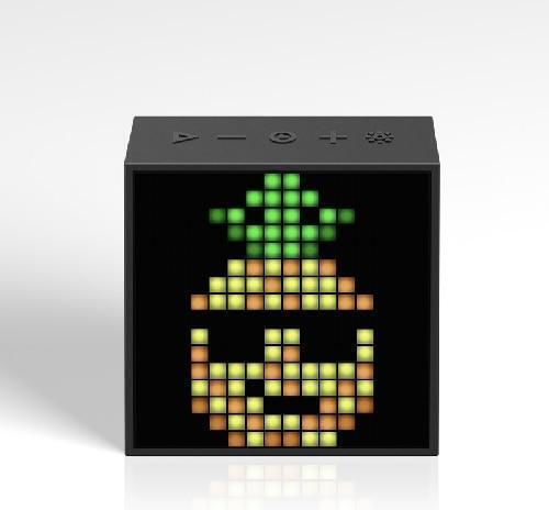 Divoom Tivoo TimeBox Evo Bluetooth Speaker 6W with Battery Life up to 6 hours Black
