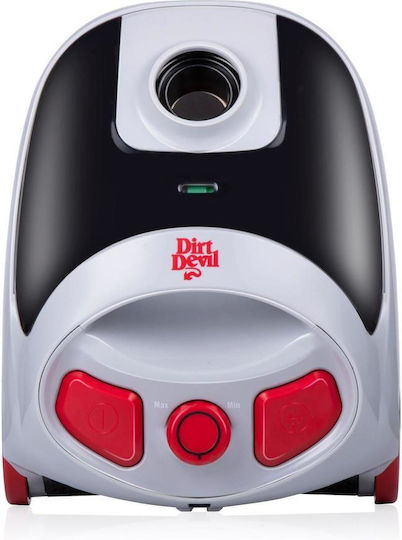Dirt Devil DD2001 Ηλεκτρική Σκούπα 800W με Κάδο 2lt Λευκή