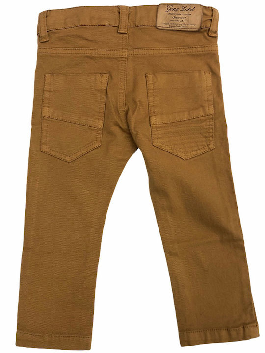 Pantaloni Pentru Copii Gang 218534 Tabac Maro Pantaloni Pentru Copii Gang 218534 Tabac Maro