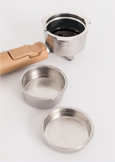 Create Thera Retro Espressomaschine 1100W Druck 20bar für Cappuccino Rot