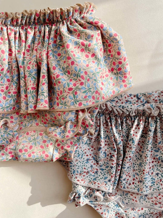Baby Floral Swimwear Shorts with Ruffles Bobbi Louloudi 3m-36m Konges Slojd