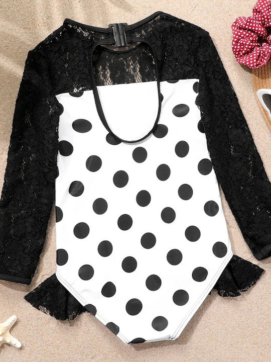 iEFiEL Costum de baie pentru copii Întreg White