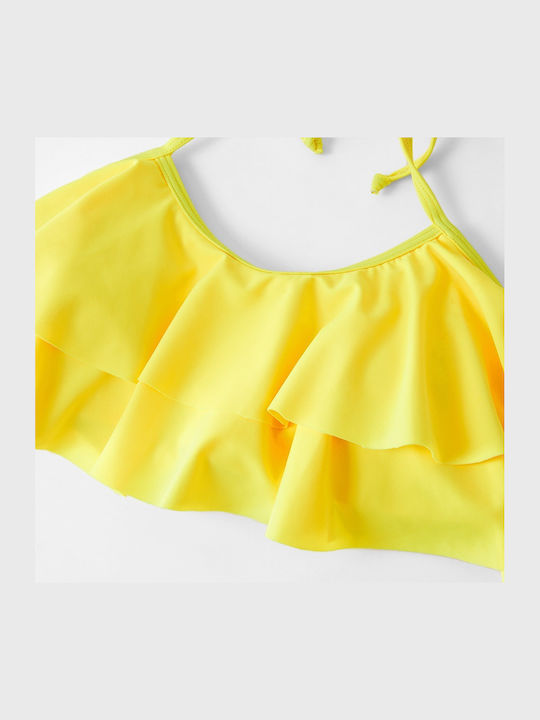 Costum De Baie Pentru Copii Fete Ananas Galben
