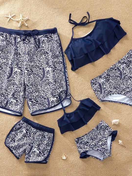iEFiEL Kids Swimwear Bikini Blue
