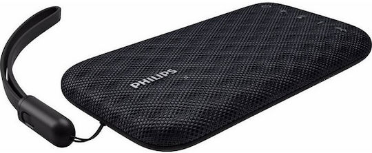 Philips EverPlay BT3900 Wasserdicht Bluetooth-Lautsprecher 4W mit Akkulaufzeit bis zu 8 Stunden Schwarz