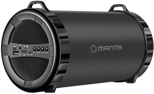 Manta Boxă Bluetooth 15W cu Radio și Durată de Baterie până la 3 ore Negru SPK204FM