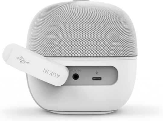 HAMA Cube 2.0 Bluetooth Speaker 4W with Battery Life up to 10 hours White
