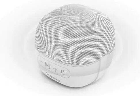 HAMA Cube 2.0 Bluetooth Speaker 4W with Battery Life up to 10 hours White