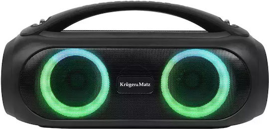 Kruger & Matz Joy Ηχείο Bluetooth 12W με Ραδιόφωνο και Διάρκεια Μπαταρίας έως 2 ώρες Μαύρο
