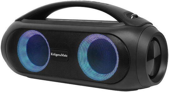 Kruger & Matz Joy Ηχείο Bluetooth 12W με Ραδιόφωνο και Διάρκεια Μπαταρίας έως 2 ώρες Μαύρο
