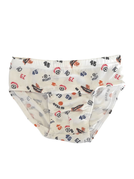 Cotonella Set of Kids' Briefs Blue 3pcs