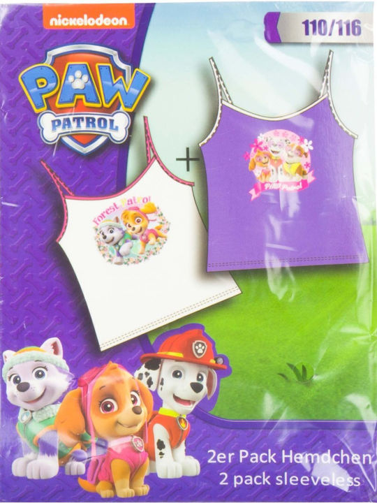 Paw Patrol Set 2 Cămăși de Corp Fete